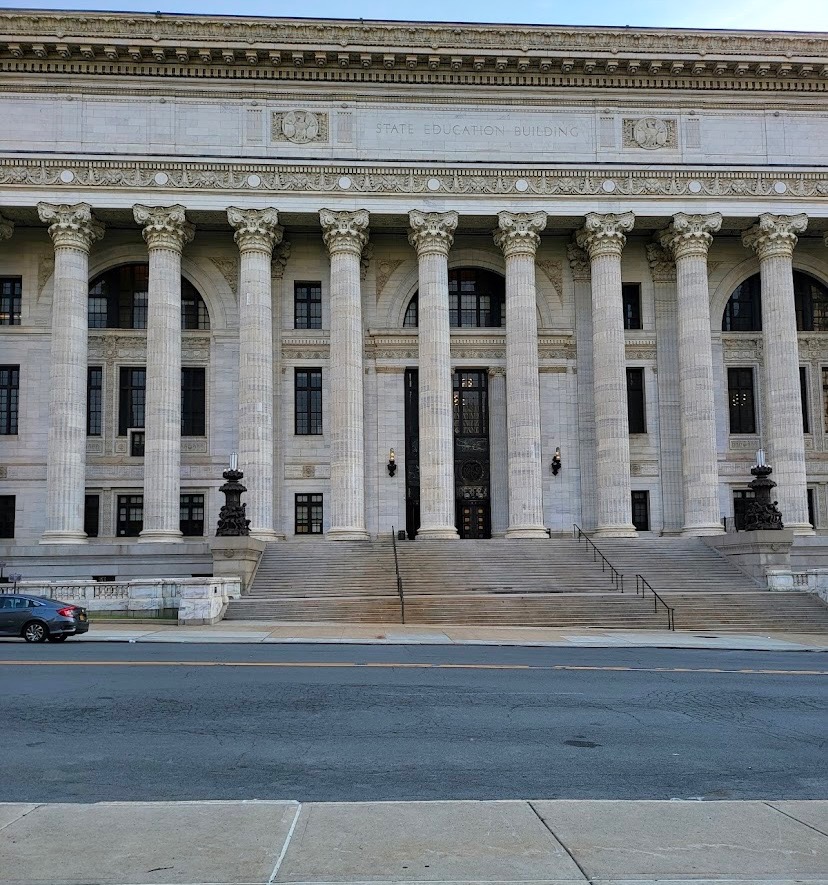 Neo-classical colonnade